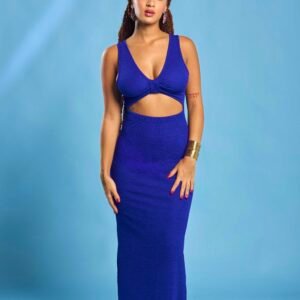 BLUE HORIZON MAXI DRESS