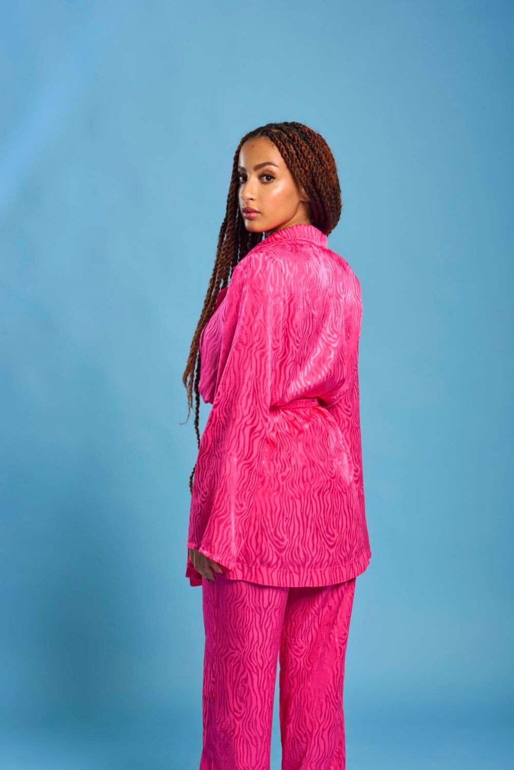 Blush Fuchsia Kimono - Image 3