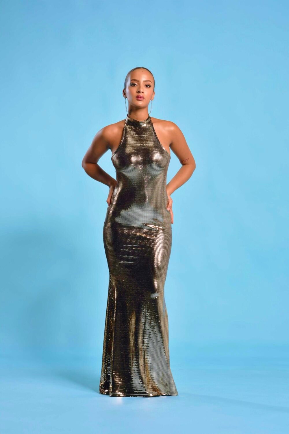 Golden Glow Dress - Image 2