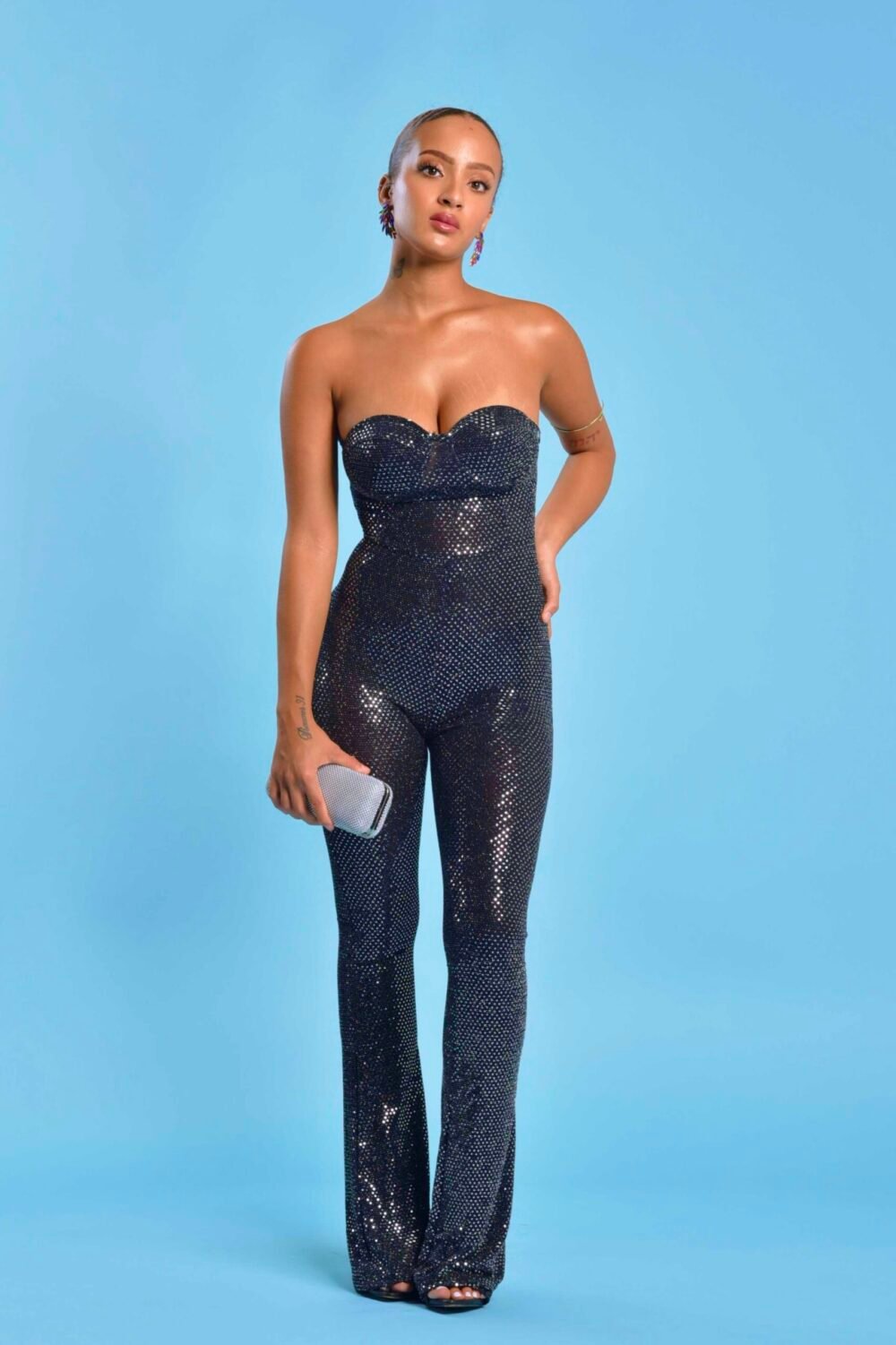 Disco Sparkle Jumpsuit - Image 3