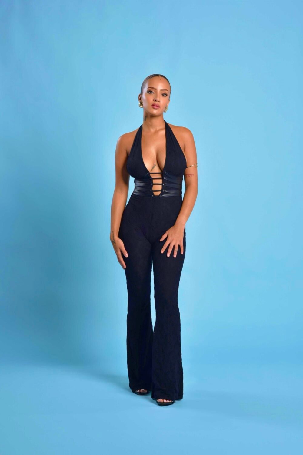 Sexy Black Jumpsuit - Image 3