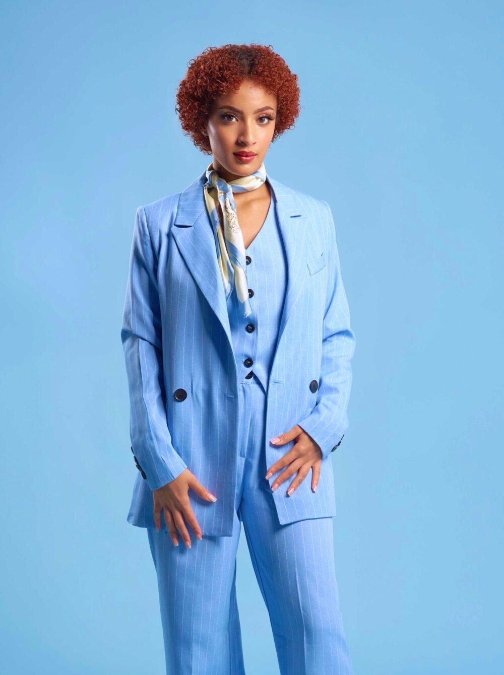 Sky-Blue Suit  - Image 2