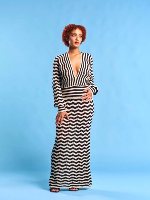 Serene Allure Black and White