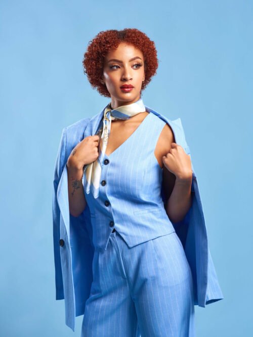Sky-Blue Suit 